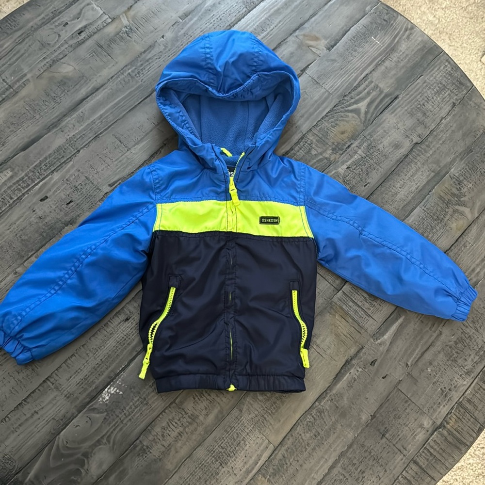 OSHKOSH Bgosh  Little Boys Fleeced Lined Jacket Size 3T